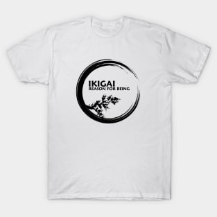 IKIGAI reason for being - japanese design T-Shirt